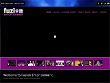 Tablet Screenshot of fuzion.com