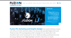 Desktop Screenshot of fuzion.ie